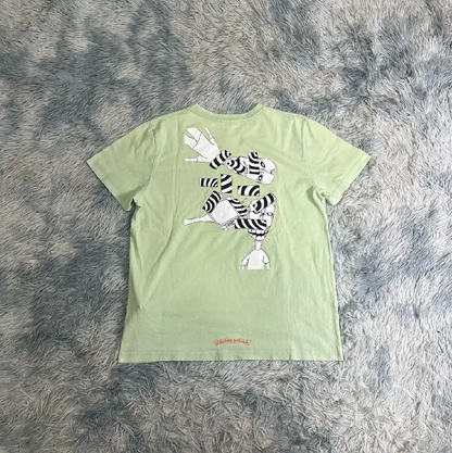 Chrome Hearts Green Cotton Men's T-Shirt 0089