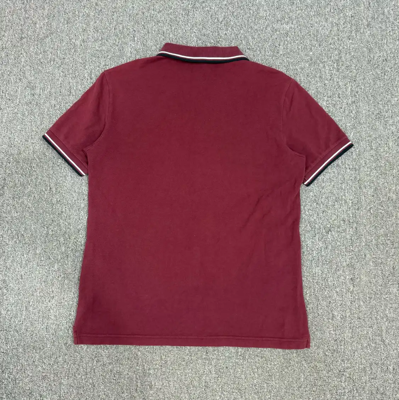 Prada Red Cotton Men's Polo Shirt