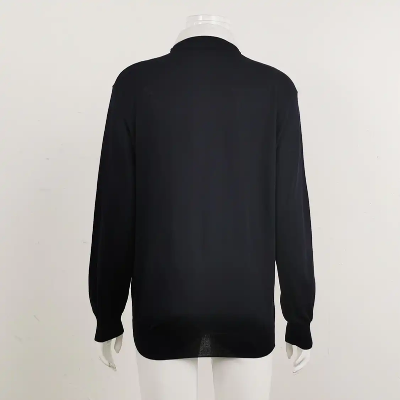 Prada Men's Black Wool Long Sleeve Knitwear