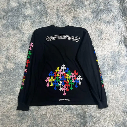 Chrome Hearts Black Cotton Long Sleeve Sweatshirt 0089