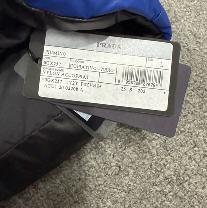 Prada Blue Down Jacket for Men