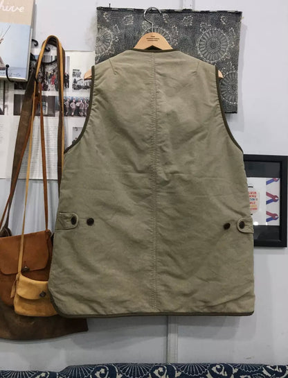 Visvim 23ss liner vest cd military