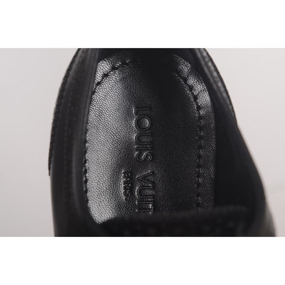 Louis Vuitton Stylish Black Casual Leather Shoes 0079