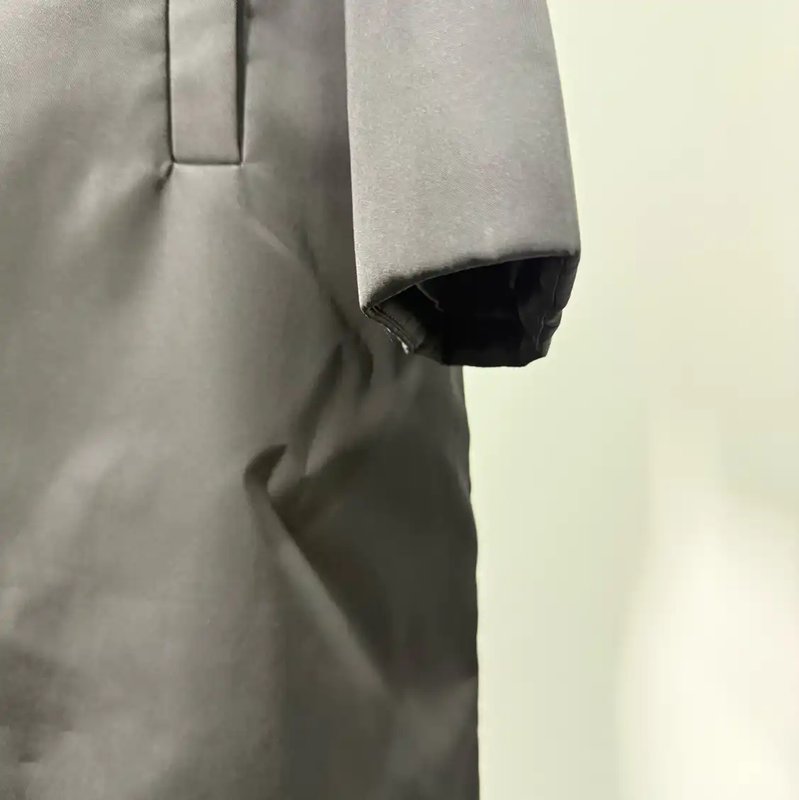 Prada Black Men's Outerwear Coat