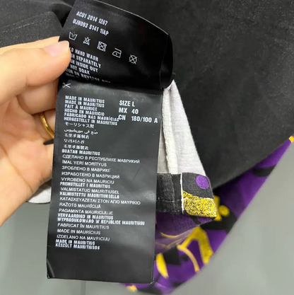 Prada Colorful Short Sleeve Cotton T-Shirt