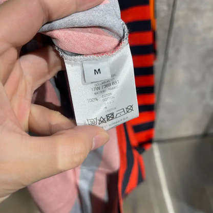 Givenchy Orange Cotton Graphic Tee for Men 0089