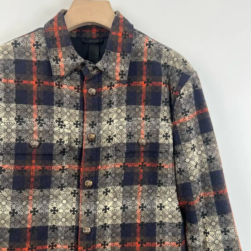 Chrome Hearts Multi-Color Cotton Men's Jacket 0089