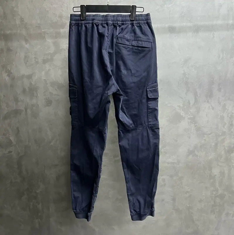 Stone Island Blue Casual Pants for Men 0089