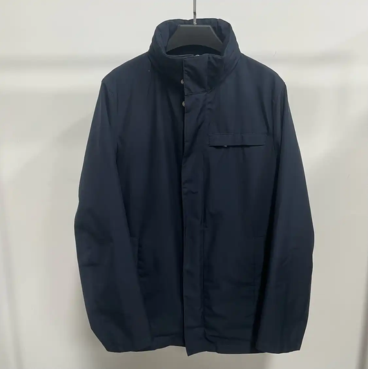 Prada Men's Navy Outer Jacket, Size S