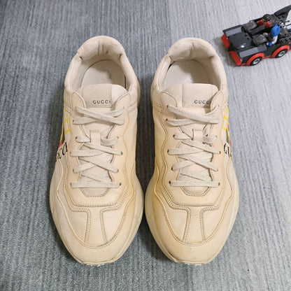 Gucci Rhyton Logo Classic Low-Top Sneakers 0079