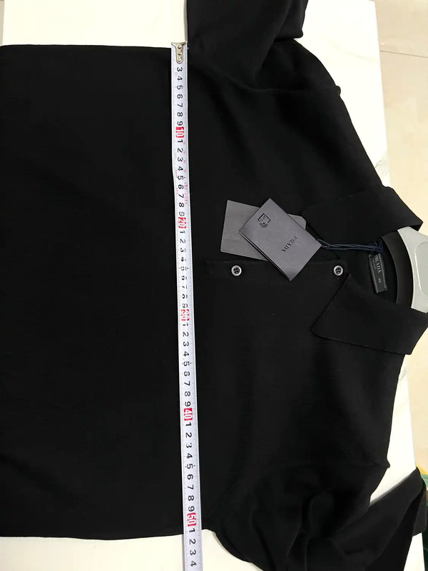 Prada Black Long Sleeve Knitted Shirt
