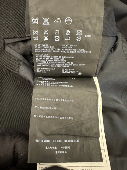 Prada Black Wool Coat for Men