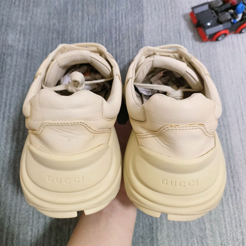 Gucci Rhyton Logo Classic Low-Top Sneakers 0079