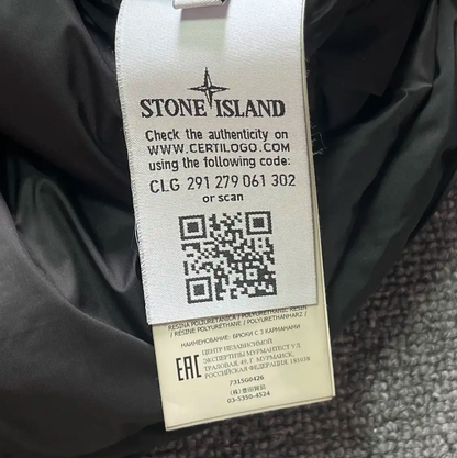 Stone Island Black Men's Sleeveless Outer Vest 0089