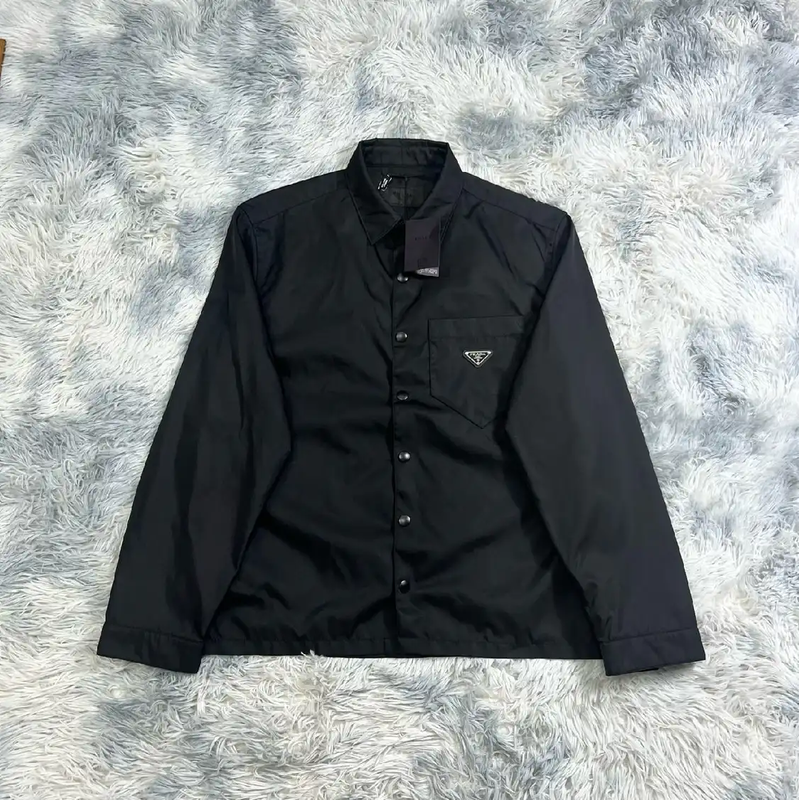 Prada Black Long Sleeve Men's Jacket