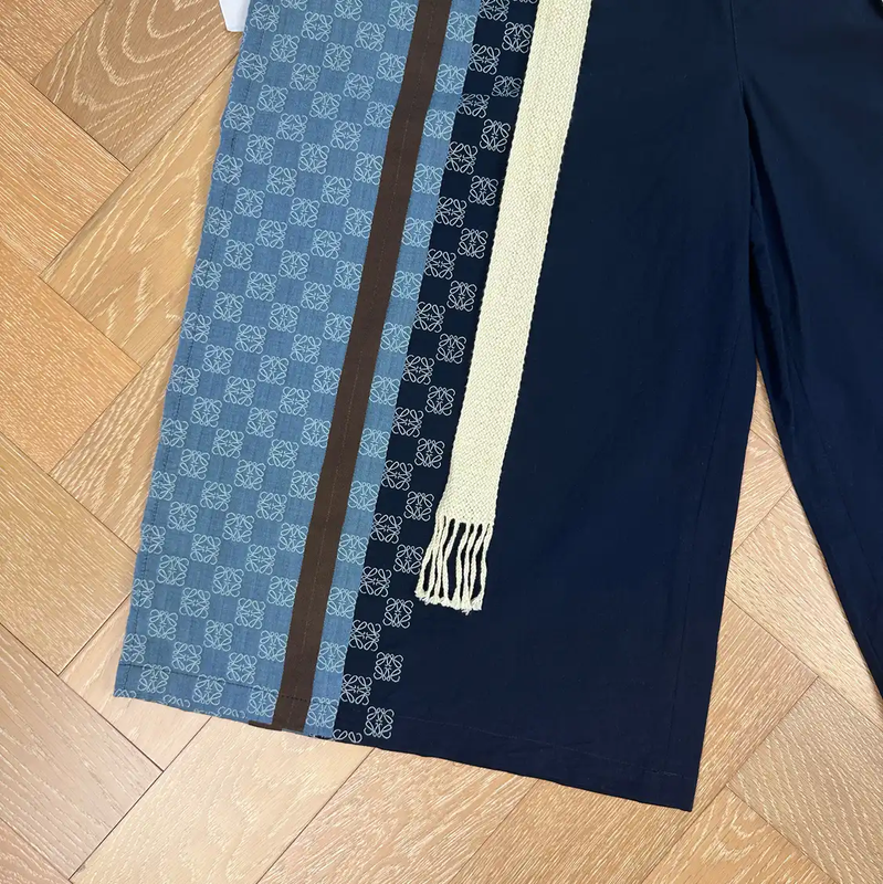 Loewe Casual Blue Men's Pants 0089