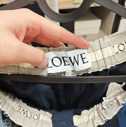 Loewe Men's Black Cotton Shorts 0089