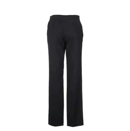 Prada Black Gray Wool Check Casual Pants
