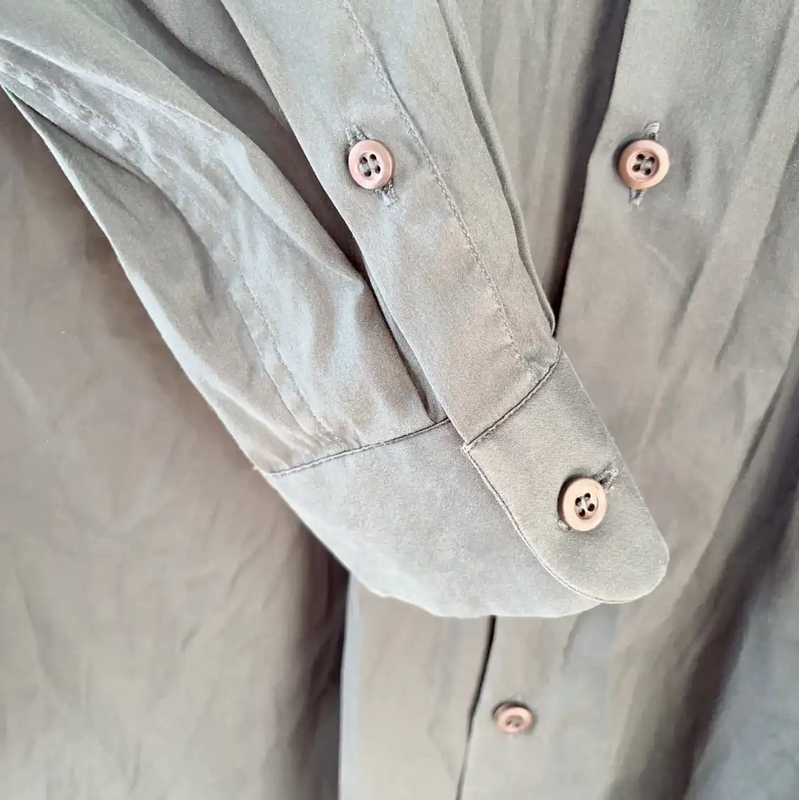 Prada Men's Dark Green Cotton Shirt