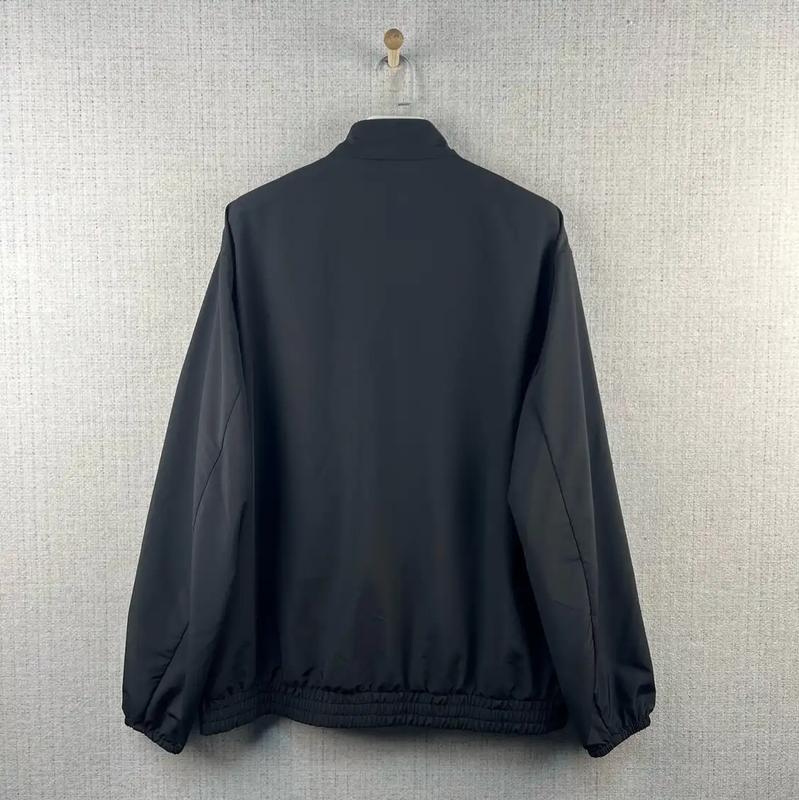 Prada Black Cotton Logo Jacket for Men