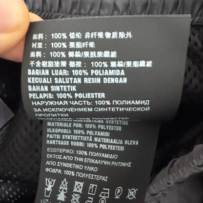 Prada Men's Black Embroidered Logo Shorts