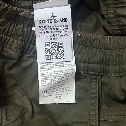 Stone Island Men's Military Green Casual Pants 0089