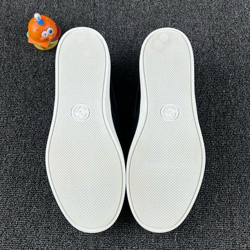 Gucci Rainbow Icon Leather Slip-On Sneakers 0079