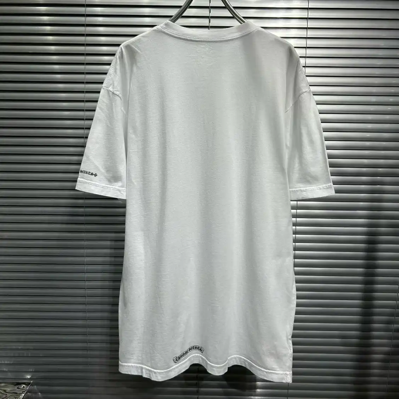 Chrome Hearts White Summer Short Sleeve T-Shirt 0089