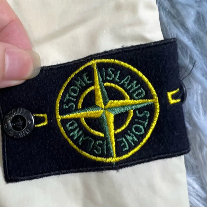 Stone Island Beige Casual Men's Pants 0089