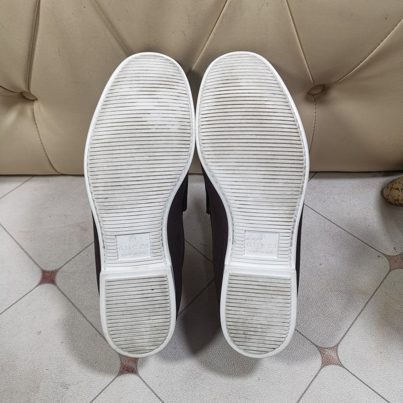 Gucci Horsebit Suede Slip-On Shoes for Men 0079