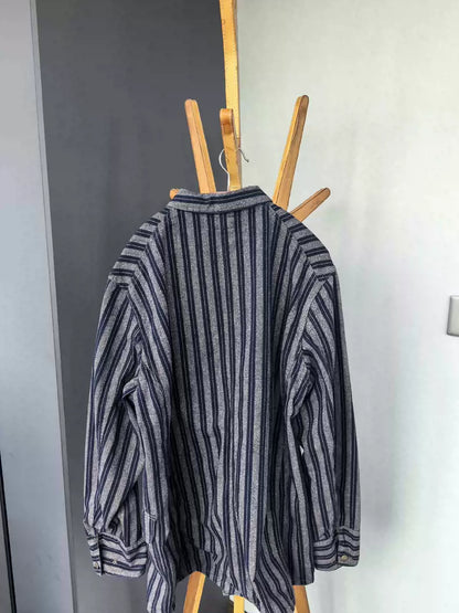 freewheelers Striped coat