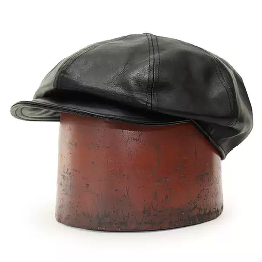 FREEWHEELERS classic Cassady horseskin newsboy hat