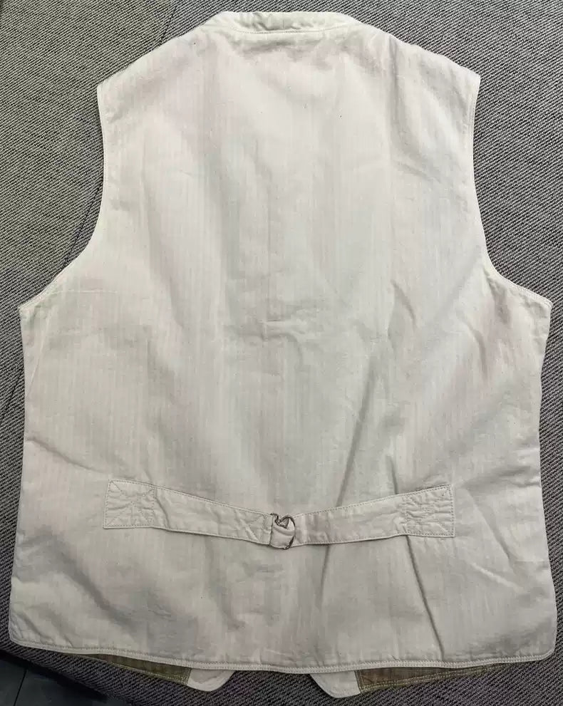 Freewheelers Out of print white vest