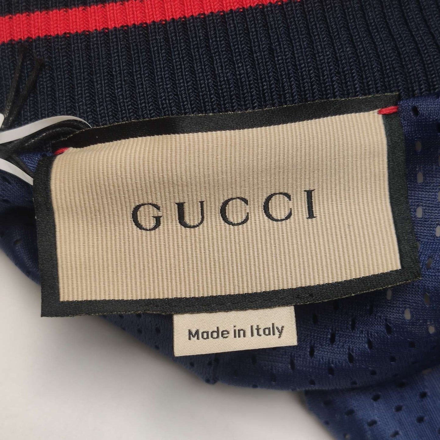 Gucci XS Color-Block Zip Cotton Jacket