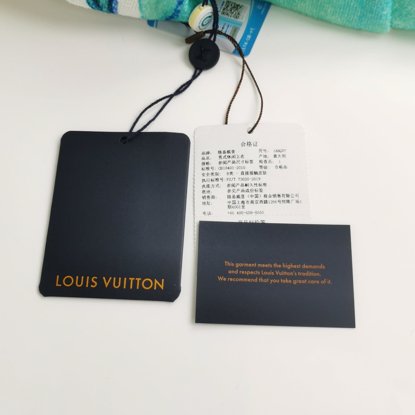 Louis Vuitton Colorful Logo Cotton Crewneck Sweatshirt L