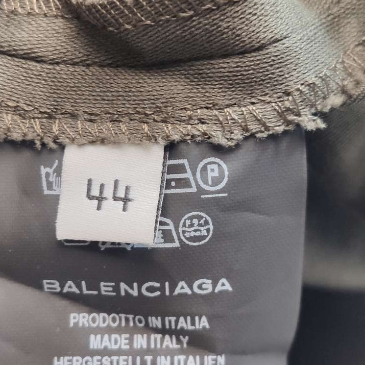 Balenciaga Cotton Solid Color Slim Trousers XS