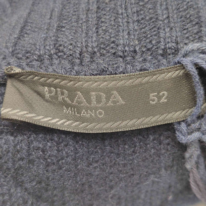 Prada V-Neck Single-Breasted Long-Sleeve Cardigan