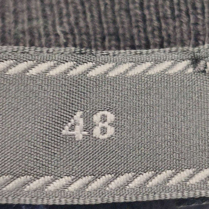 Prada M Cotton Solid Crew Neck Long Sleeve Sweater