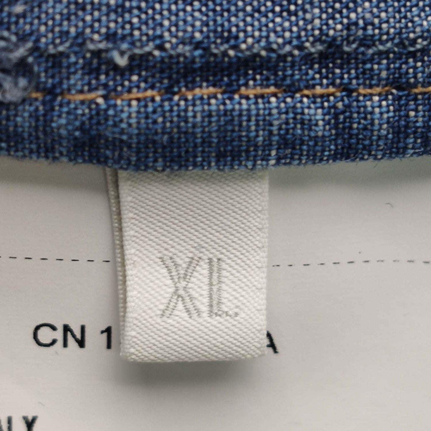 Prada Blue Triangle Logo Short-Sleeve Shirt XL