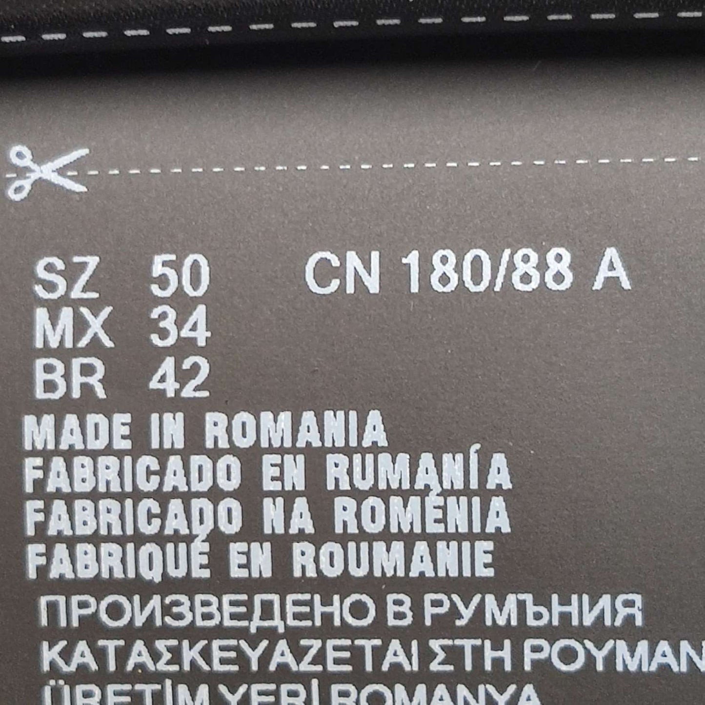 Prada Unused Solid Black Trousers L/50