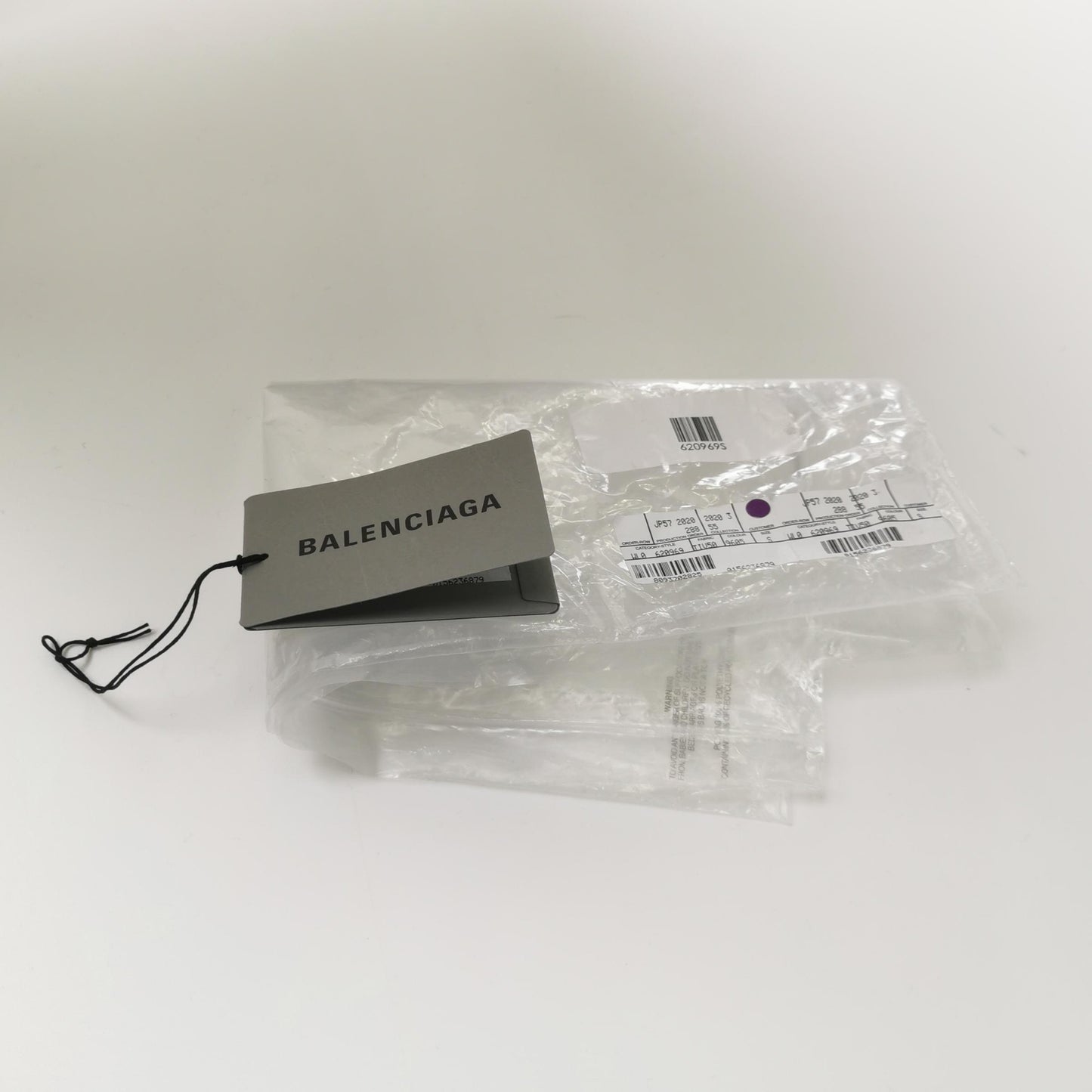 Balenciaga S Cotton Logo Print Crew Neck T-Shirt