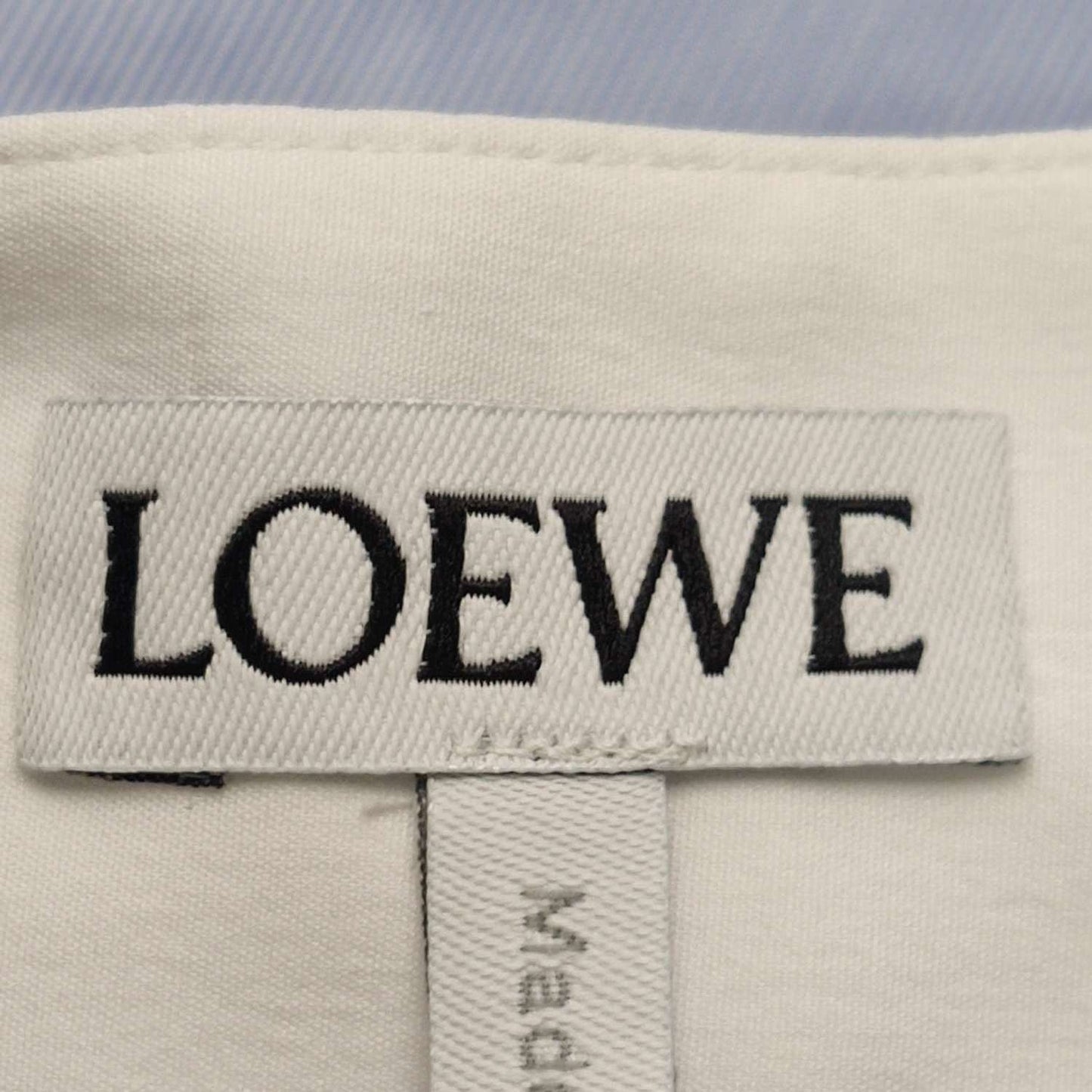 Loewe Cotton Color Block Collar Shirt M