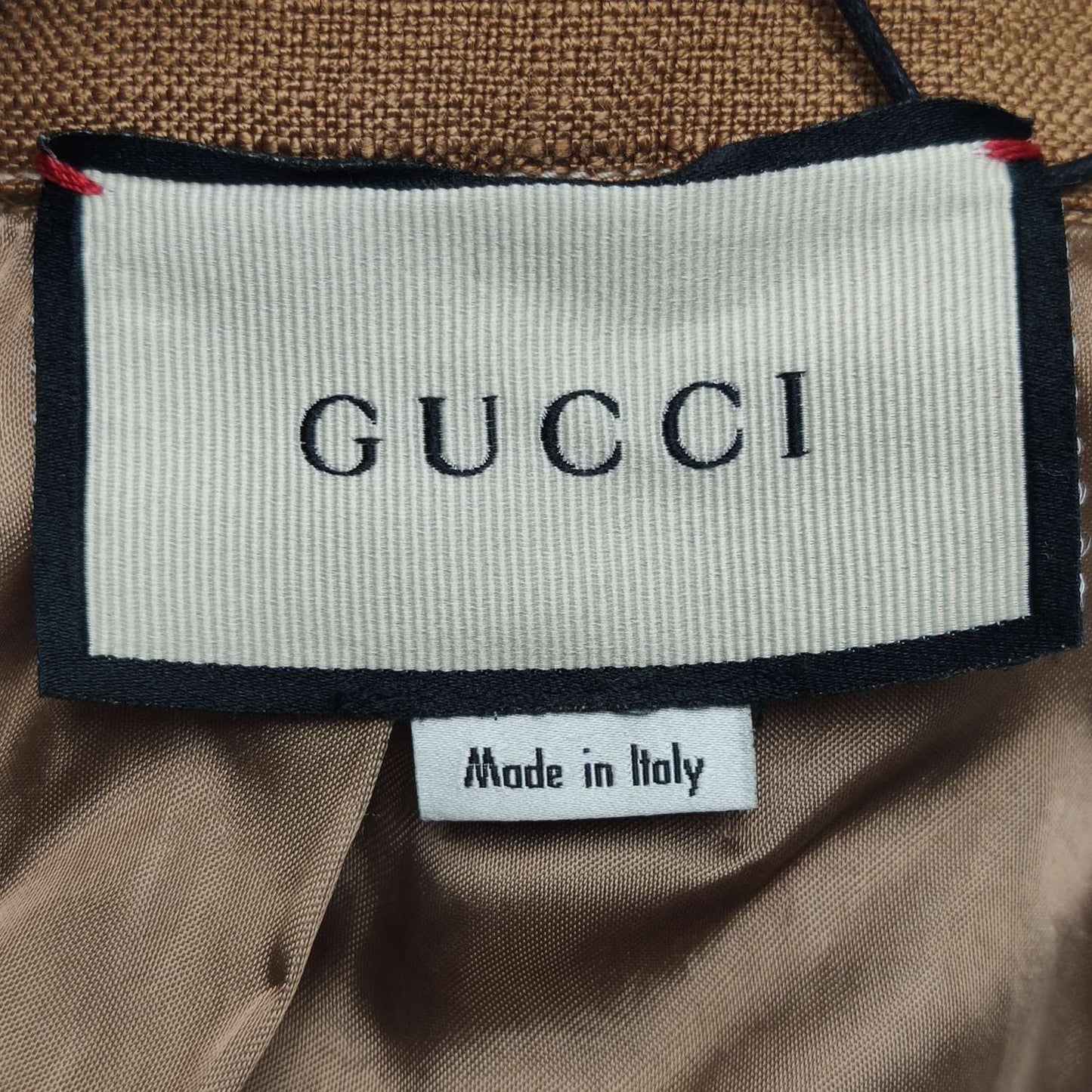 Gucci S Size Brown Cotton Jacket