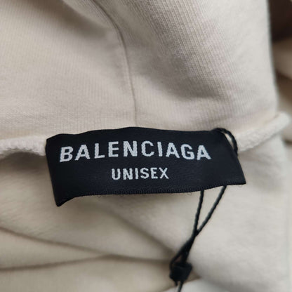Balenciaga SportyB Cotton Solid Hoodie L