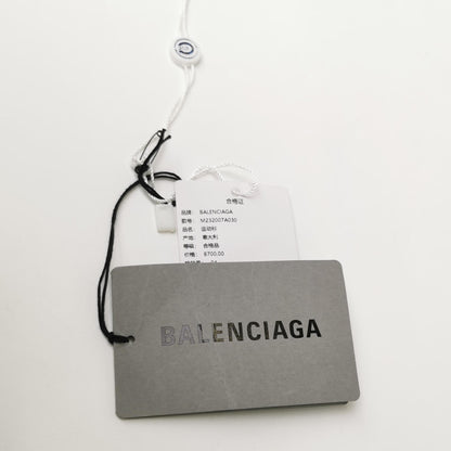 Balenciaga Black 'CREW' Logo Hoodie