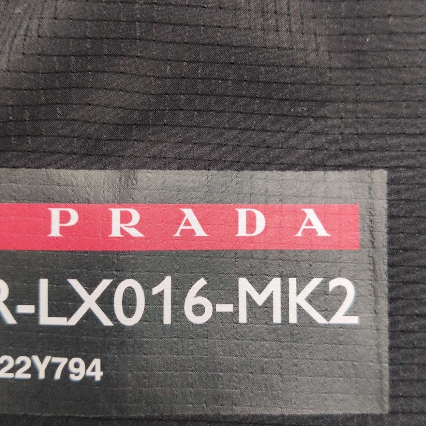 Prada Solid Letter Logo Shorts S Size