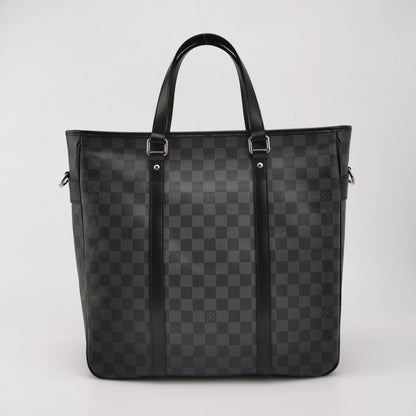 Louis Vuitton Tadao Damier Graphite Briefcase Crossbody