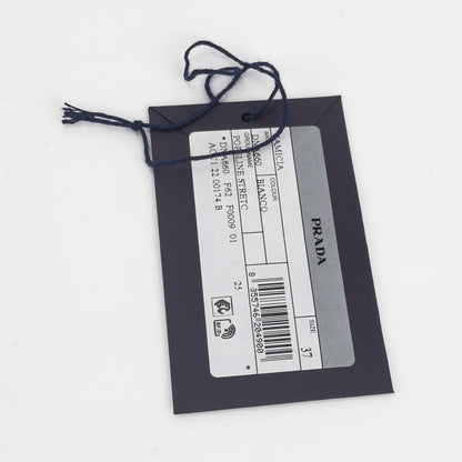 Prada Cotton Spread Collar Single-Breasted Shirt S