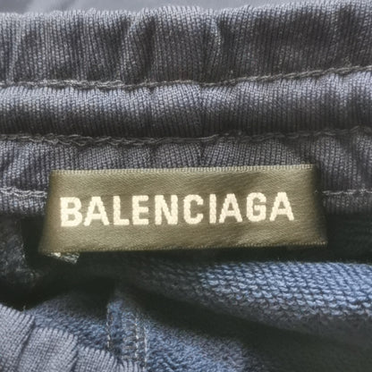 Balenciaga Cotton Logo Solid Pants M