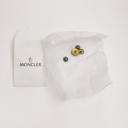 Moncler Blue Puffer Vest with Logo